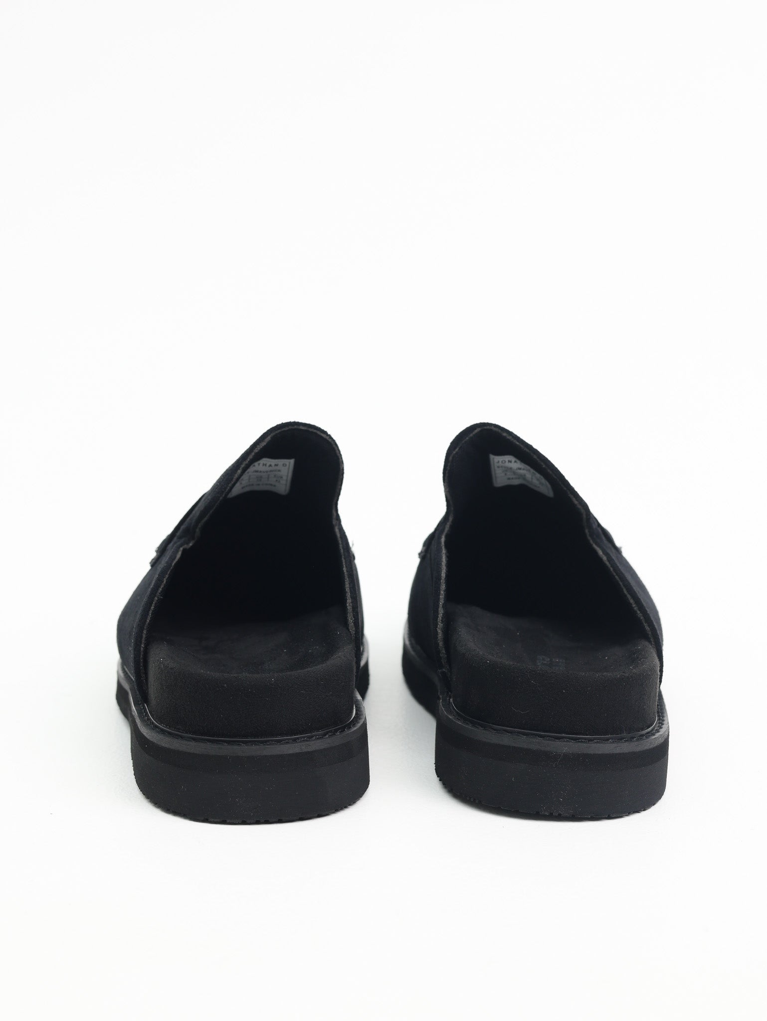 JD Mule Maverick Suede Black
